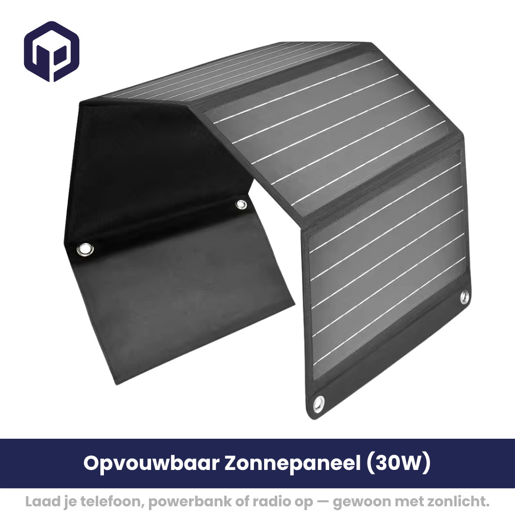 Opvouwbaar Zonnepaneel 30W